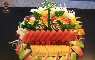 富豪藝術(shù)果盤